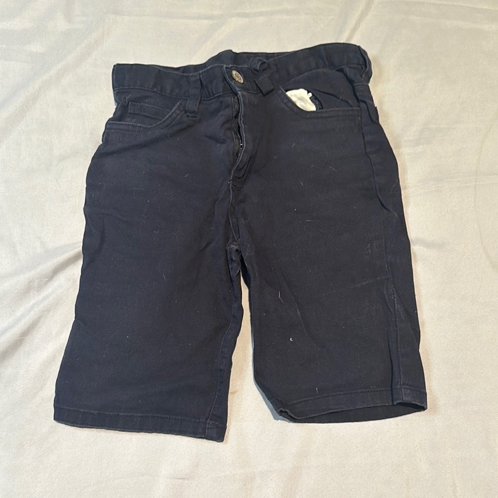 Navy Blue School Uniform Shorts